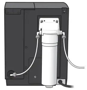 Connect the ‘INLET’ port