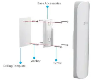 EZVIZ CSW5S Wireless Access Point -Base Accessories