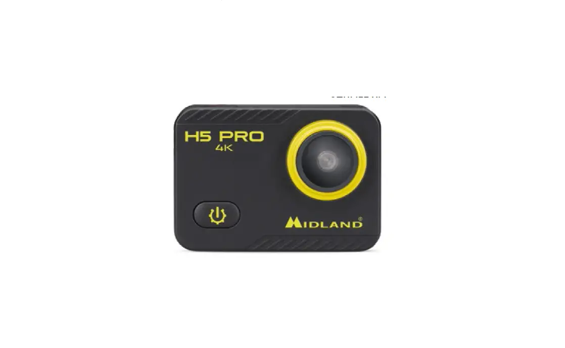 Midland H5 Pro 4k Action Cam Instructions