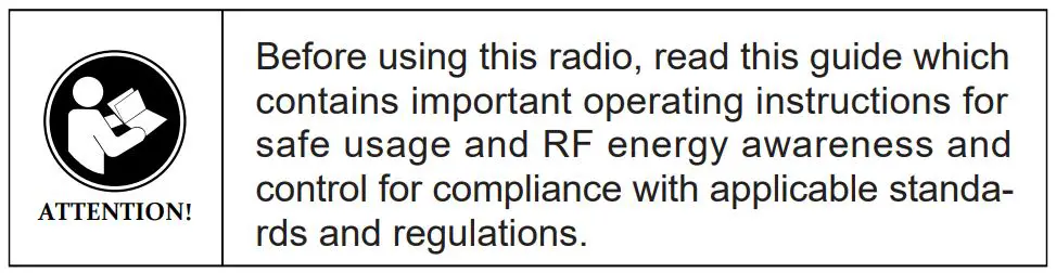RETEKESS TR201 Emergency Radio - RF ENERGY EXPOSURE AND PRODUCT