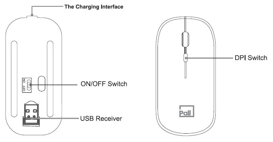 Pall kms one 2.4G Wireless Rechargeable KeyBoard With Cover fig15