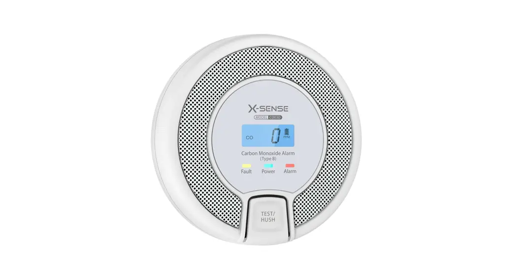 X-sense Co03d Carbon Monoxide Alarm Detector User Manual
