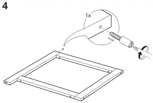 IKEA 394.849.16 IVAR Stol Skladany Sosna - 04