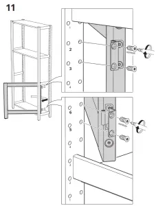 IKEA 394.849.16 IVAR Stol Skladany Sosna - 11
