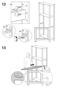 IKEA 394.849.16 IVAR Stol Skladany Sosna - 12