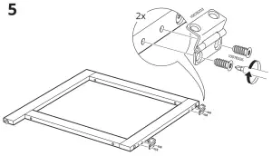 IKEA 394.849.16 IVAR Stol Skladany Sosna - 5