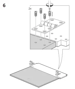IKEA 394.849.16 IVAR Stol Skladany Sosna - 6