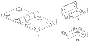 IKEA 394.849.16 IVAR Stol Skladany Sosna - Sk
