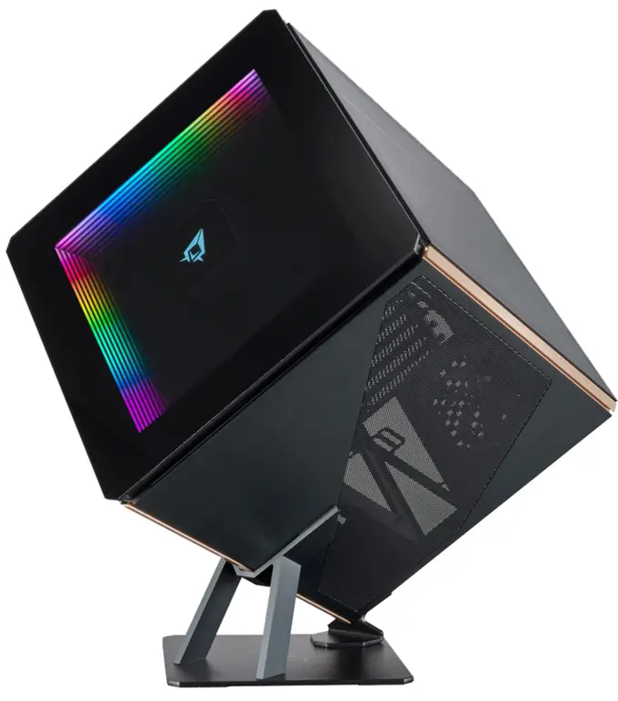 AZZA CSAZ 902 Luxurious Cube Case with Infinity Mirror