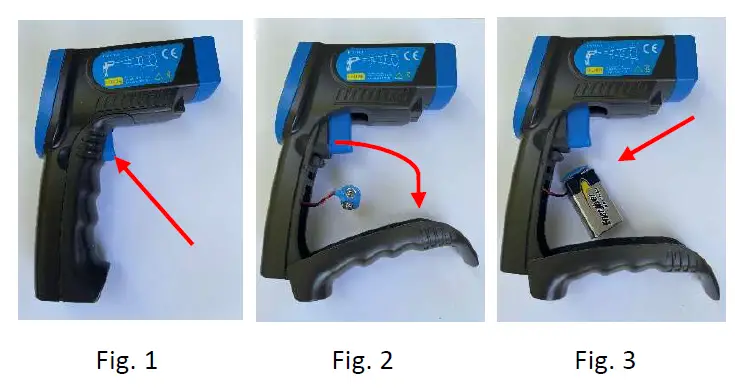 OMEGA OS880-Series Essential Infrared Thermometer fig 1