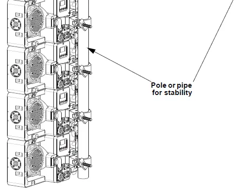 CHAUVET STRIKEARRAY2 Professional Outdoor Ready Audience Blinder fig 7