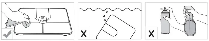 eufy T9149 Smart Scale Owner's Manual - Maintenance