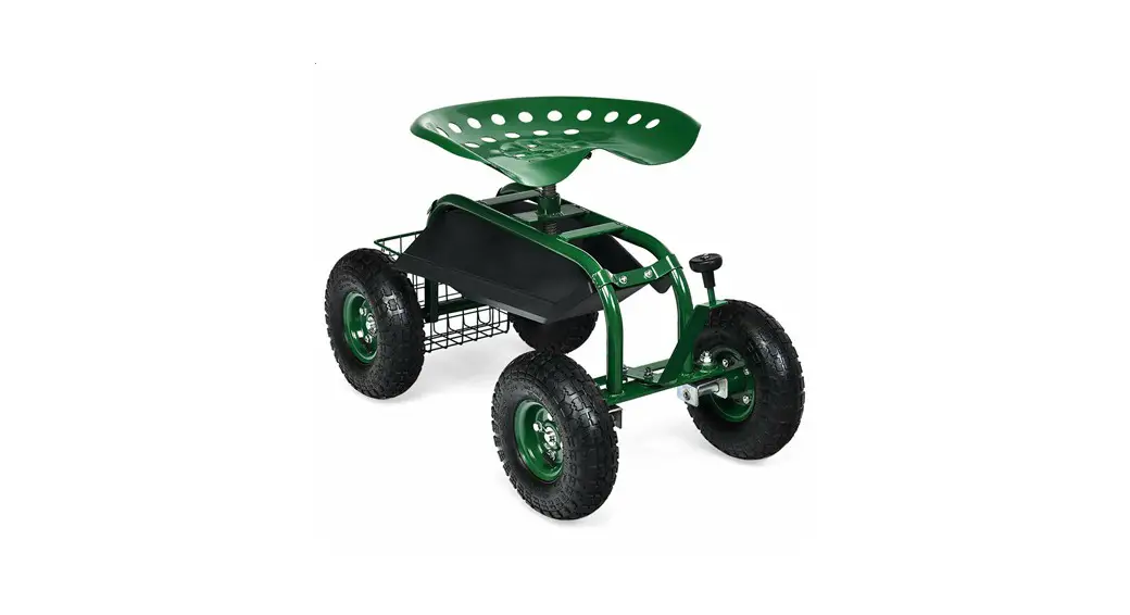 Costway Gt3451a Steerable Garden Cart Rolling Work Seat User Manual Costway Gt3451a Steerable Garden Cart Rolling Work Seat User Manual