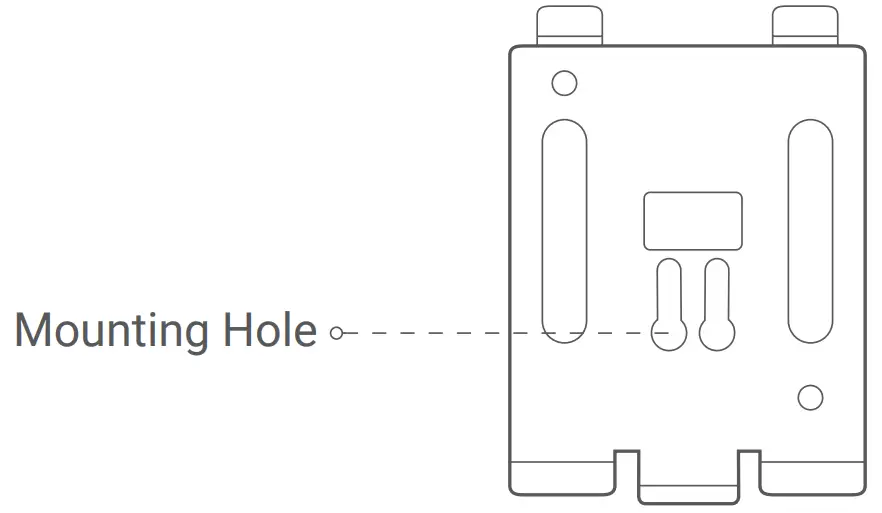 EZVIZ DP1C HD WiFi Smart Door Viewer Camera -Mounting Base