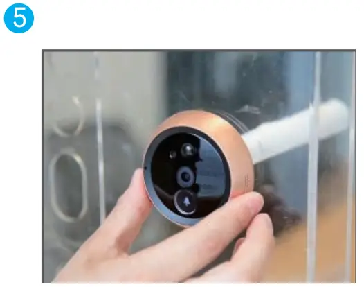 EZVIZ DP1C HD WiFi Smart Door Viewer Camera -fig5