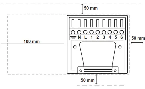 SECURE ChannelPlus H47XL Series 2 Four Channel Central Heating- Fitting The Backplate