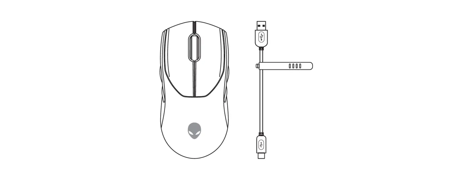 Alienware Aw720m Tri-mode Wireless Gaming Mouse User Guide