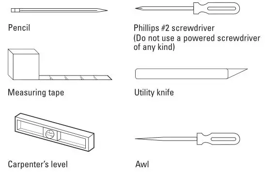 JBL L226W - INSTALLATION TOOLS NEEDED
