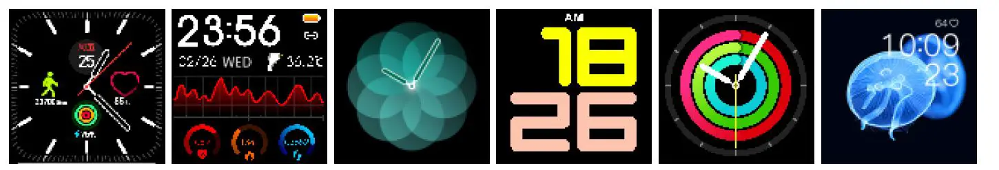 ULsee Qs19 Thermometer Smart Watch 7