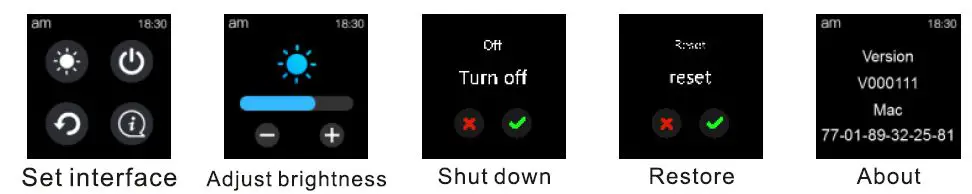 ULsee Qs19 Thermometer Smart Watch 8