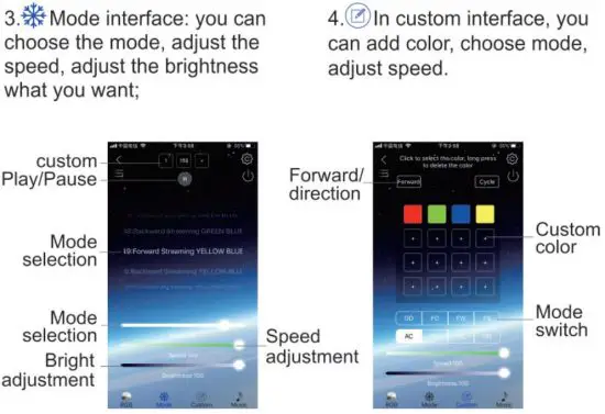 FIG 8 Mode Interface