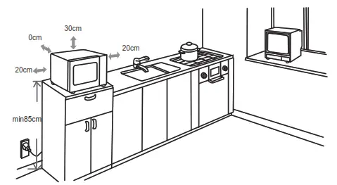 Ramtons RM 589 23 Litres Digital Microwave Oven - SETTING UP YOUR OVEN2