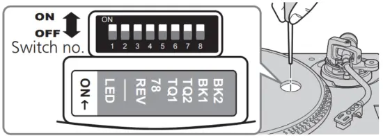 Technics SL 1210MK7R Direct Drive Turntable System - fig25