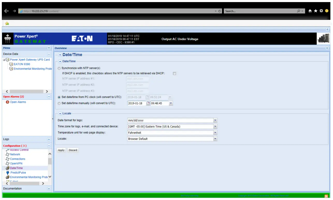 EATON PXGX X Slot UPS Card -fig18