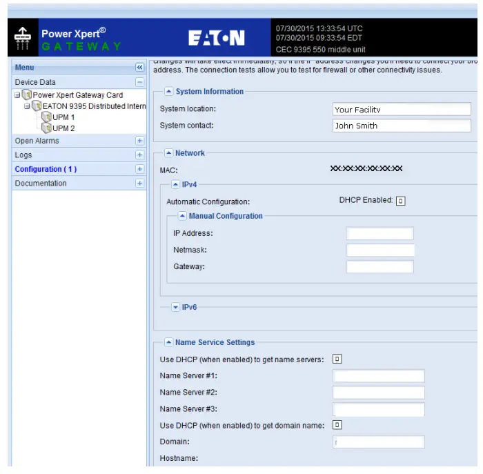 EATON PXGX X Slot UPS Card -fig9