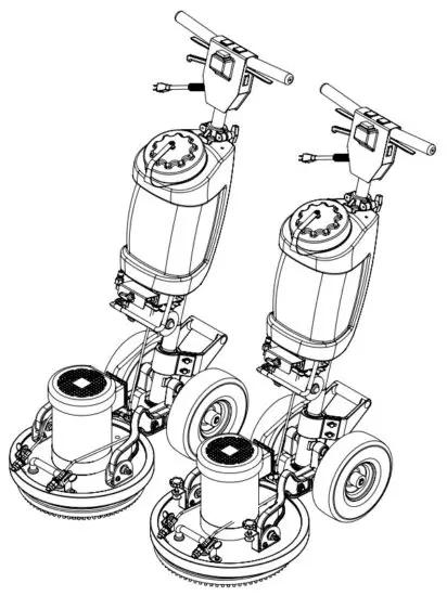 Mytee ECO14 PRO Orbital Floor Machine