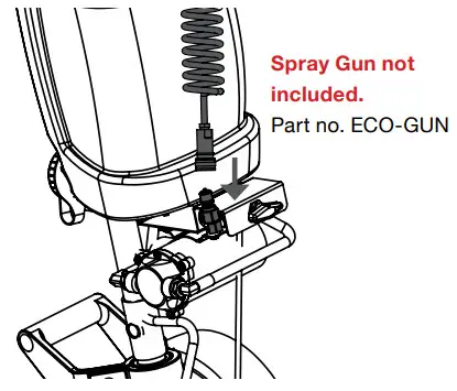 Mytee ECO14 PRO Orbital Floor Machine - Connecting