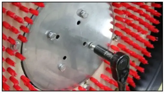 Mytee ECO14 PRO Orbital Floor Machine - Flywheel and Bearing 9