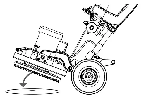 Mytee ECO14 PRO Orbital Floor Machine - Pad Drivers