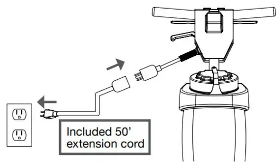 Mytee ECO14 PRO Orbital Floor Machine - Powering the ECO PRO