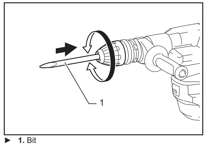 makita HM001G Cordless Demolition Hammer - fig 15