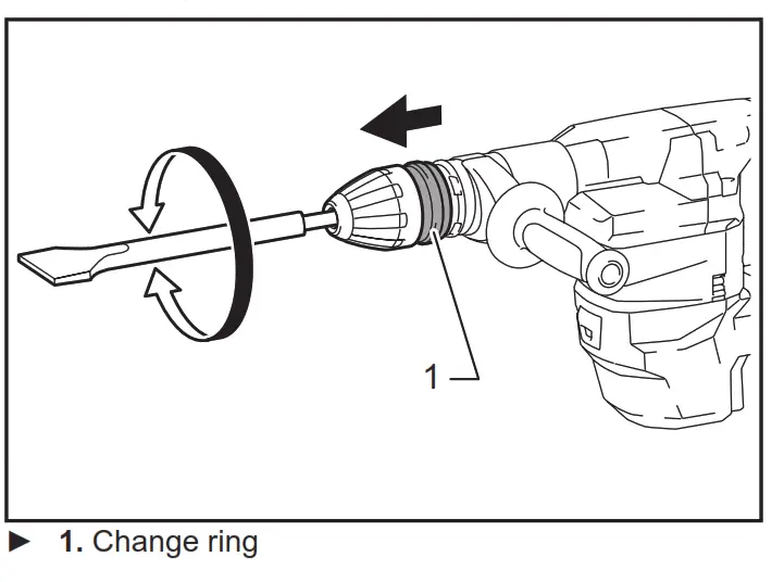 makita HM001G Cordless Demolition Hammer - fig 17