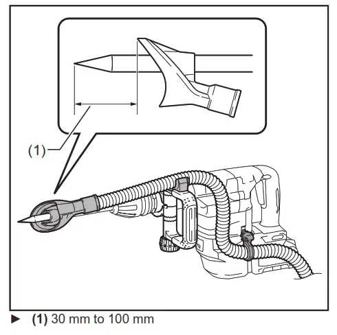 makita HM001G Cordless Demolition Hammer - fig 9