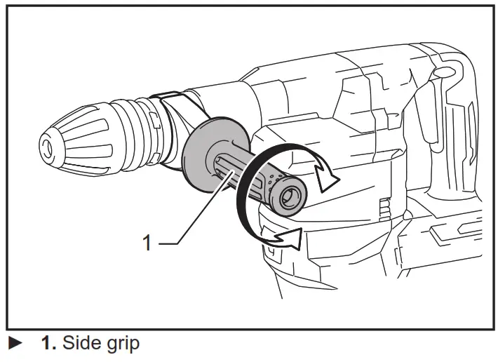 makita HM001G Cordless Demolition Hammer - fig18