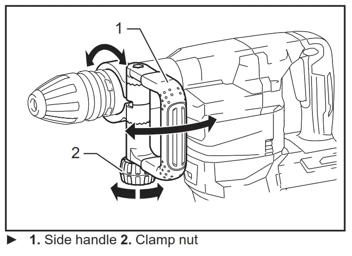makita HM001G Cordless Demolition Hammer - fig20