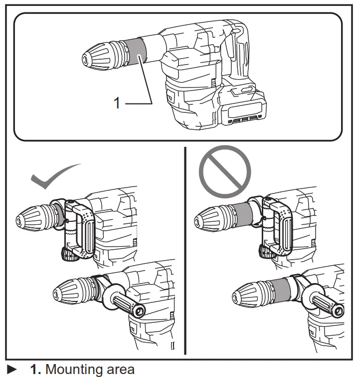 makita HM001G Cordless Demolition Hammer - fig21
