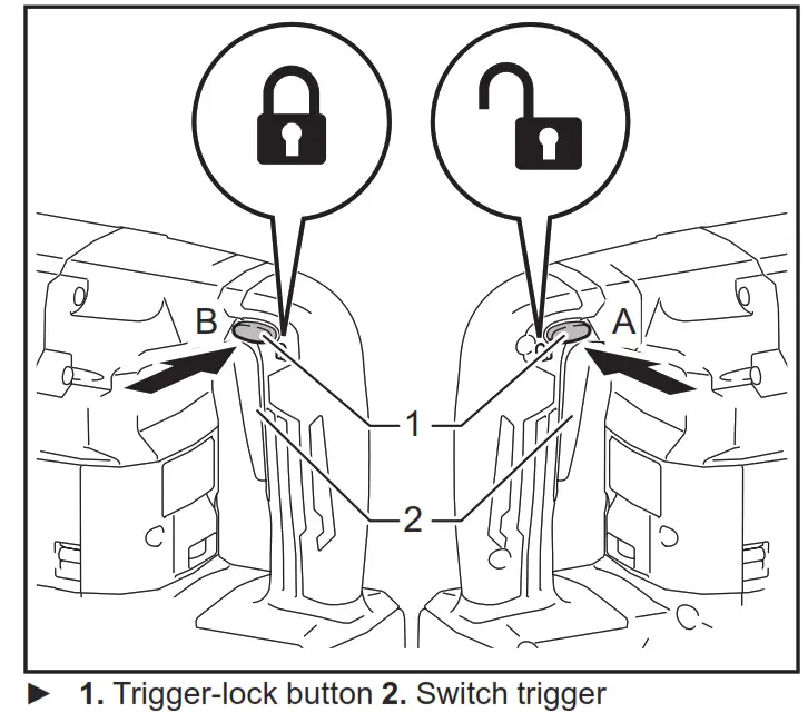 makita HM001G Cordless Demolition Hammer - fig23