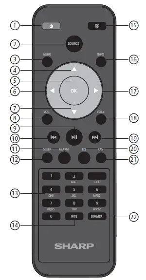 SHARP DR-I470 Pro Stereo Internet Radio-4