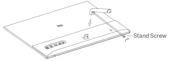 Mi 23.8’’ Desktop Monitor 1C with the stand