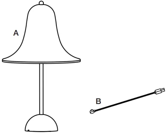 VERPAN AZ666937 Portable Pantop Light - Fig 1