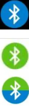 Bluetooth icon explanation