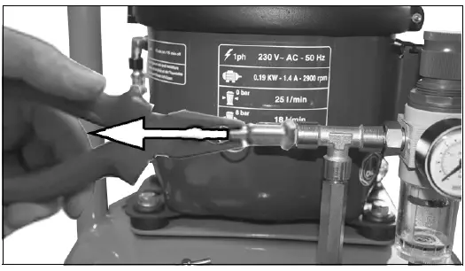 Clarke SHHHAIR 30 Silent Air Compressor fig 10