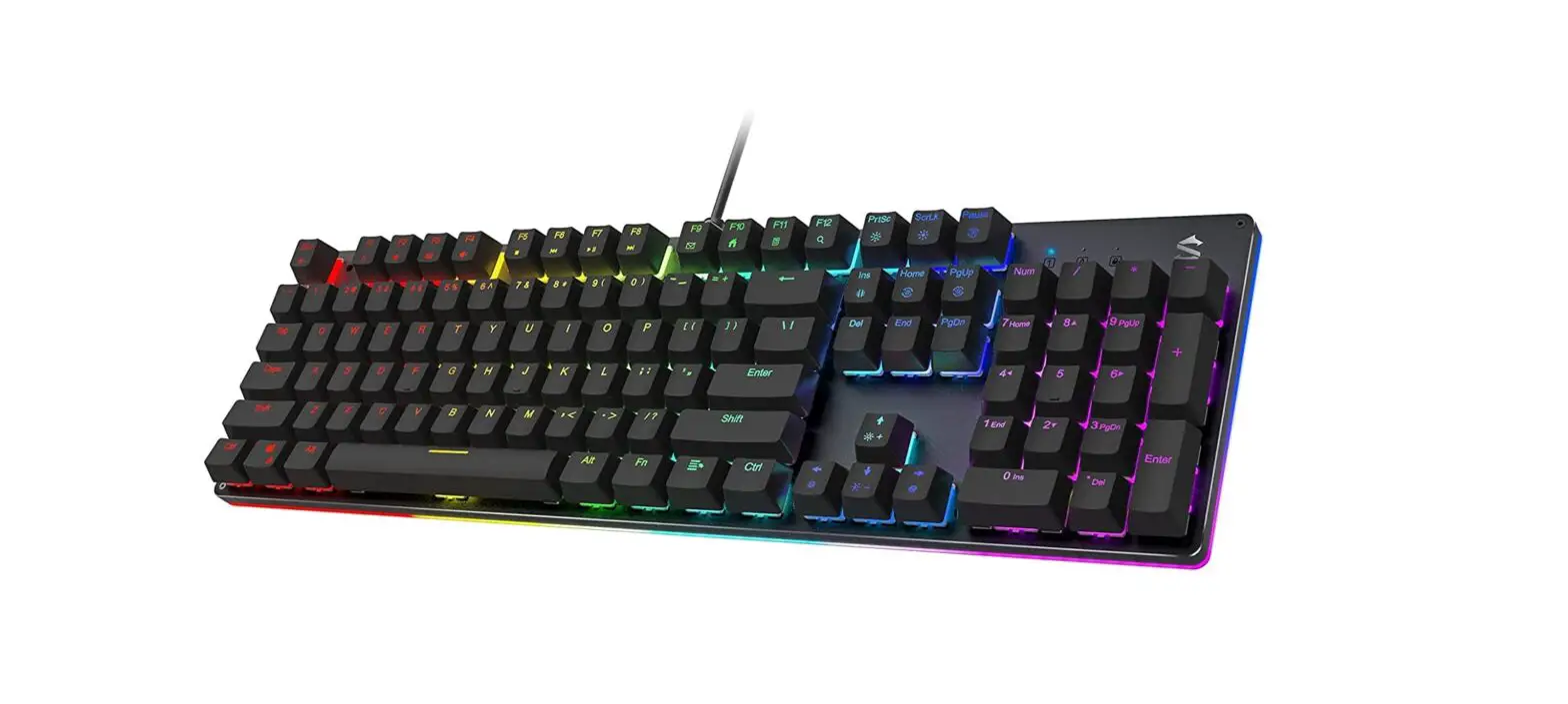 Black Shark Us Bs-k2 Sixgill K2 Rgb Mechanical Gaming Keyboard User Manual