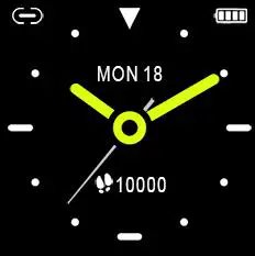 Shenzhen Linkyou Innovation U8 Smart Watch - Touch panel operation