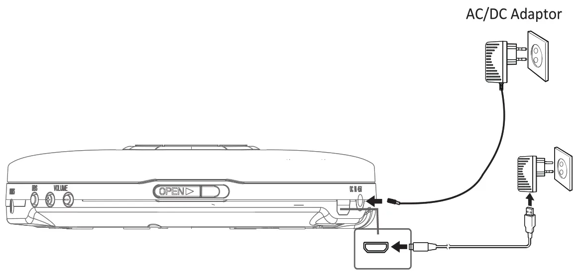 JENSEN CD 60R BT Bluetooth CD Player with Digital FM Radio and Bass Boost - fig 2