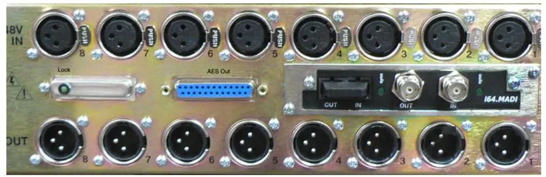 Millennia Ad-d96 Madi Digital Audio User Guide